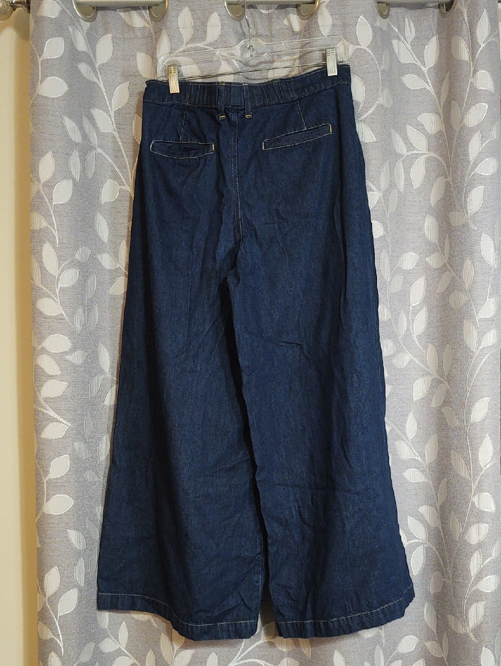 Ivy Jane Wide-Leg Dark Blue Women's Jeans Culottes size M - Picture 4 of 7
